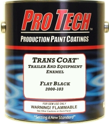 TRANS-COAT FLAT BLACK